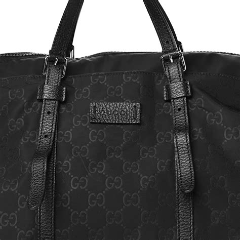 gucci nylon duffle bag|authentic Gucci duffle bags.